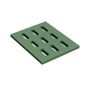 Rejilla 57x45x2,8cm - Tráfico Peatonal