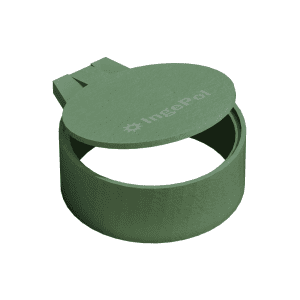 Válvula Plástica Antirretorno o Charnela –  8 Pulgadas