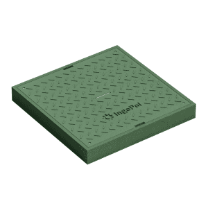 Marco + Tapa 1,00m x 1,00m x 6cm (Antideslizante)