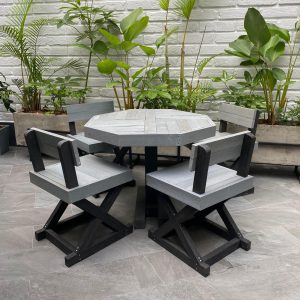 Mesa Picnic en Plástico Reciclado – Jardín