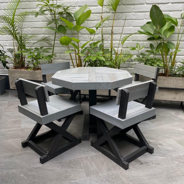 Mesa Picnic en Plástico Reciclado – Jardín