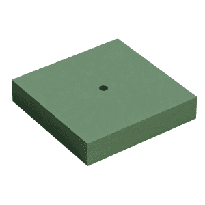 Placa 30cm x 30cm x 6cm