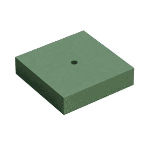 Placas 25cm x 25cm x 6cm