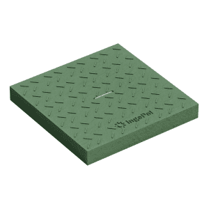 Tapa 80cm x 80cm x 10cm (Antideslizante)